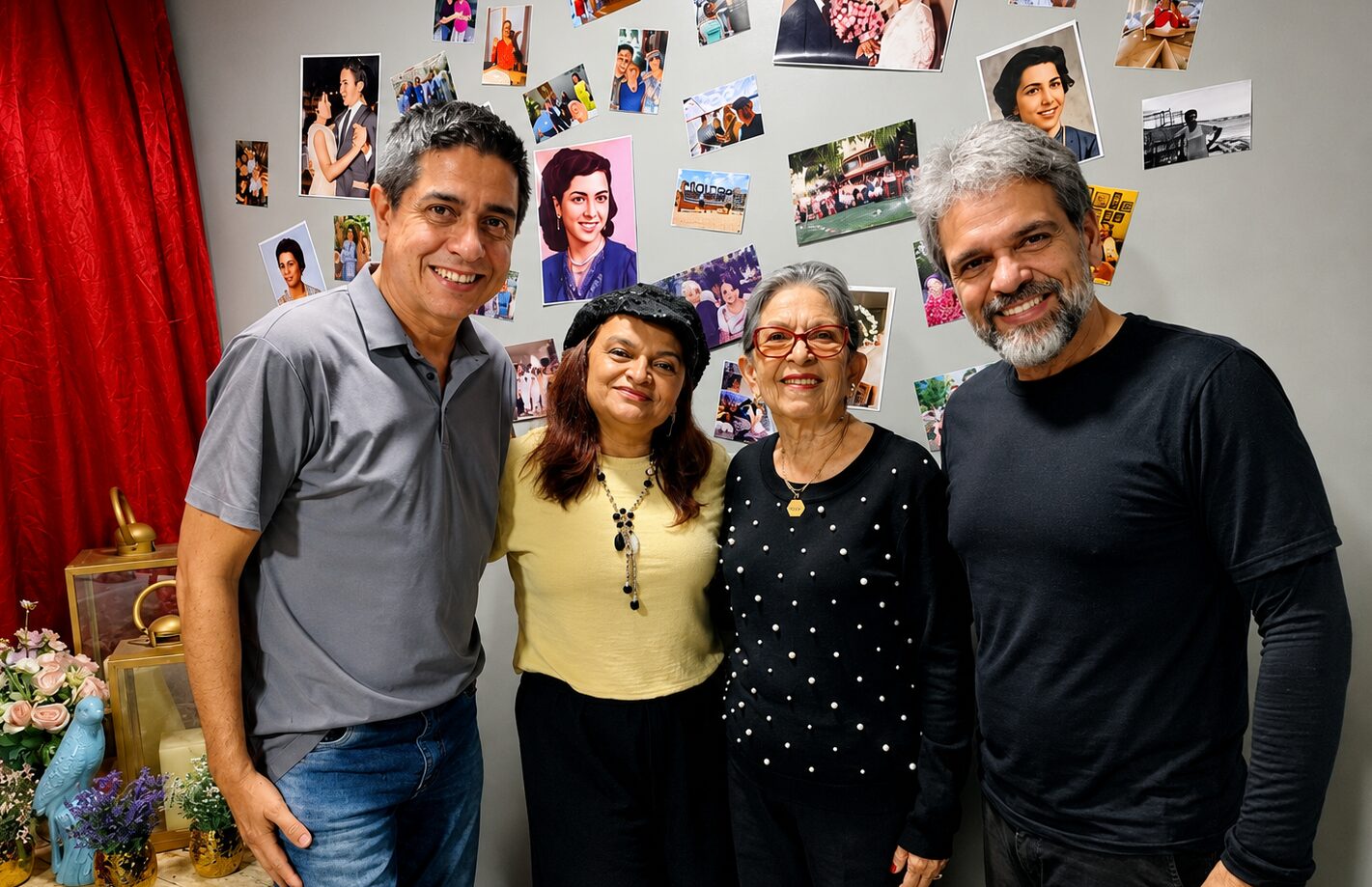 A inusitada festa de aniversário de 93 anos de Cecília Correia no Teatro Abre Alas